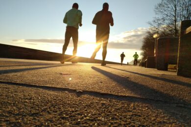 corrida de rua