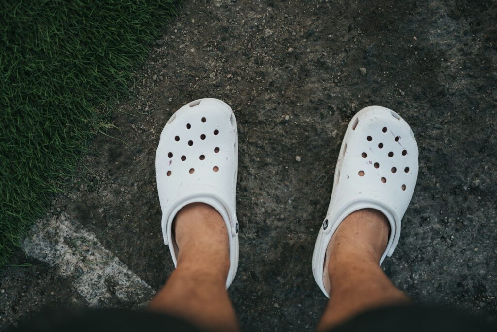 Crocs na academia | Drastosa